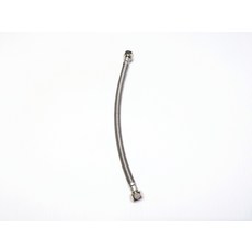 新多多小舖 四分管四分頭鋼絲軟管 1尺 2條一組, 1組