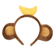 Mii Mii Party 動物派對生日網紅遊樂園運動會髮箍, 1個, 猴子黑暗