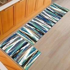 Selene 簡約條紋廚房地墊, A06