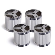 Sonjabisesang 鋁製傢俱腳座A 50mm, 銀色, 4個