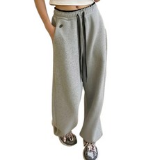 PARADAISO 女款優美長度時尚版型撞色抽繩束口褲