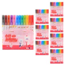 Morning Glory 12種水性筆, 8個, 粉色的