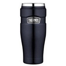 THERMOS 膳魔師 不鏽鋼保溫瓶, 藍色, 470ml 藍色