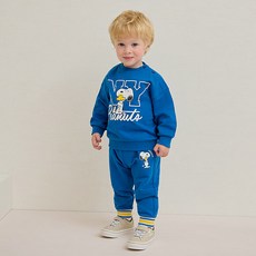 milkmile Peanuts 史努比與糊塗塌客 紐約 上下套裝