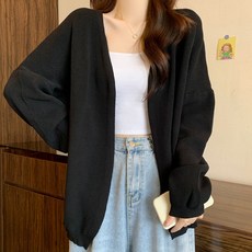 LUNA GIRL 女性Togopi大尺碼針織開襟衫 L25FC073120