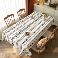 Mamiru花樣防水桌布餐墊, 1個, 100 x 160 cm, 設計 04