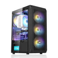 아싸컴 게이밍 조립PC (라이젠5-5600X WIN미포함 RAM 8GB NVMe 250GB GTX 1050Ti) + 게이밍 장패드, 기본형