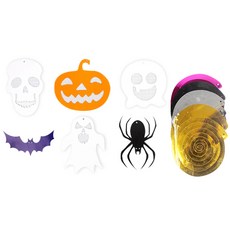 indi.k 萬聖節懸掛裝飾3件組, 混合色