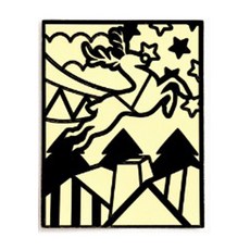 minhwashop 聖誕節燙金藝術貼紙, 20個, 魯道夫