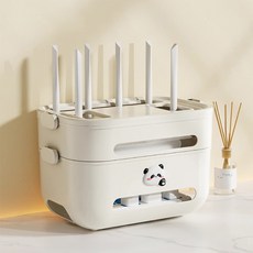 맙소샵 와이파이 라우터 보관함 셋톱 박스 선반 BRP390, 1개, 2단