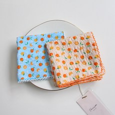 바비수 상큼 과일 아사면 손수건 2종 세트