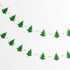 PARTYHAE 木樹花環 2p, 綠色