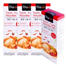 타이시아 똠얌 누들 세트, 145g, 4세트