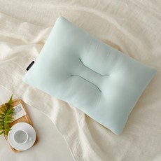 모던하우스 말랑필 쫀쫀찹쌀 리버시블 메모리솜 베개, 민트 + 아이보리, 1세트