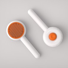carno Korea Pet Donut One Touch Brush FREE, 白色的, 1個