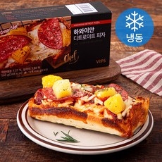 빕스 하와이안 디트로이트 피자 (냉동), 160g, 1개입, 1개