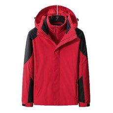 Leon男款三合一分離型防水防風登山夾克 JY275