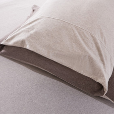 強勢姐姐 簡約條紋棉質枕頭套