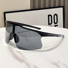 하태스몰 햇빛차단 스포츠 선글라스, 블랙그레이, 1개