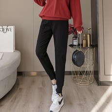 孕婦修身慢跑開叉線條細節運動褲