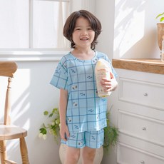 mabellechouchou 兒童涼感短袖上衣 + 短褲套裝