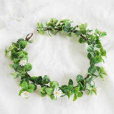 EI blanco 新鮮綠葉花冠, 混色