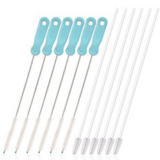 hibee 多功能草刷 6入+草刷6入 隨機出貨, 1套, 天空