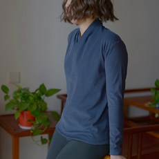 孕婦交叉長袖上衣