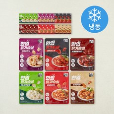 육식토끼 한입 닭가슴살 100g x 5개입 x 6종 세트 (냉동), 1세트