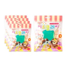 이오 유아용 클레이 5p, 초록, 50g
