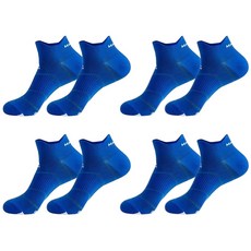 르블랑 마라톤 런닝 스포츠 양말 4종세트, 블루, 1세트