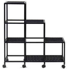 POWER RACK 花盆收納盒FP123, 黑色的