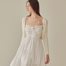 VikiniVender 女款柔軟針織短版開襟衫