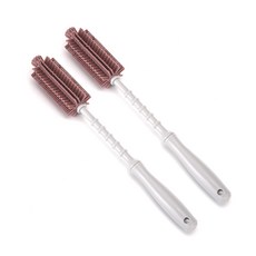 青年市場矽膠奶瓶刷, 獨立粉紅色, 2個