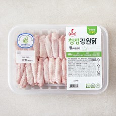 마니커 무항생제 인증 청정강원닭 윙 아랫날개 (냉장), 1개, 600g