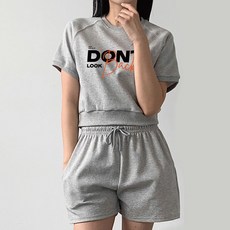 AiR Plane 女款Don't拉格蘭短版短袖三分褲套裝