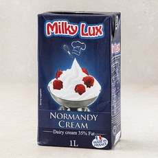 밀키럭스 노르망디 동물성 크림, 1L, 1개