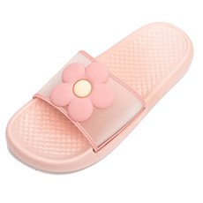 KIZTREE 女童花圖案拖鞋SZ-414