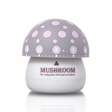 五彩繽紛蘑菇計時器, 灰色的, 1個