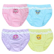 女童款Catch Teenieping Royal Ping三角內褲 4件組 28122