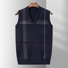 DM 남성용 비즈니스 니트 베스트