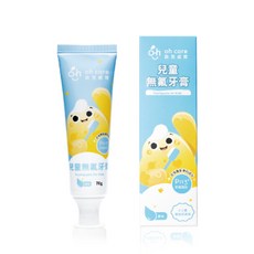 oh care 歐克威爾 兒童無氟牙膏 原味 70g 溫和潔淨 保護寶寶牙齦, 1條