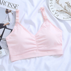 스타 부드러운 심플 수유 브라