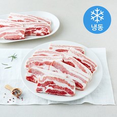 한돈 삼겹살 구이용 (냉동), 5개, 1kg