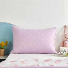 모던하우스 마미허그 소프트워싱 라이트 드림랜드 베개커버, 핑크