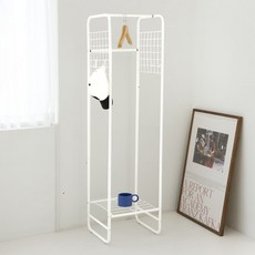 GAGU FEELING 立式收納掛衣架, 白色的