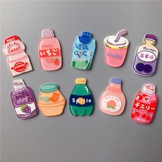 Yun The Pick居家咖啡廳冰箱磁鐵 10種組, 混色