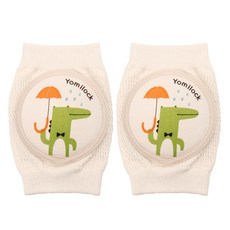 Yomilock 兒童護膝 2入, 鱷魚款, 1組