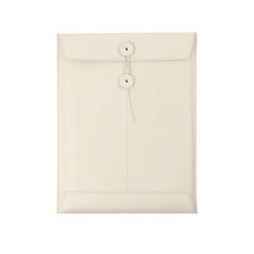 I Mode皮革文件信封 象牙色 240*310mm, 1個