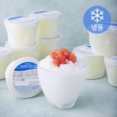 흥국에프엔비 스노우빙 밀크테이스트 (냉동), 300g, 1개입, 12개